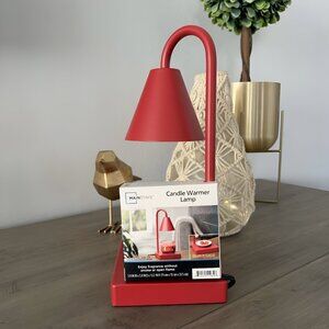 NEW Red Metal Candle Warmer Lamp